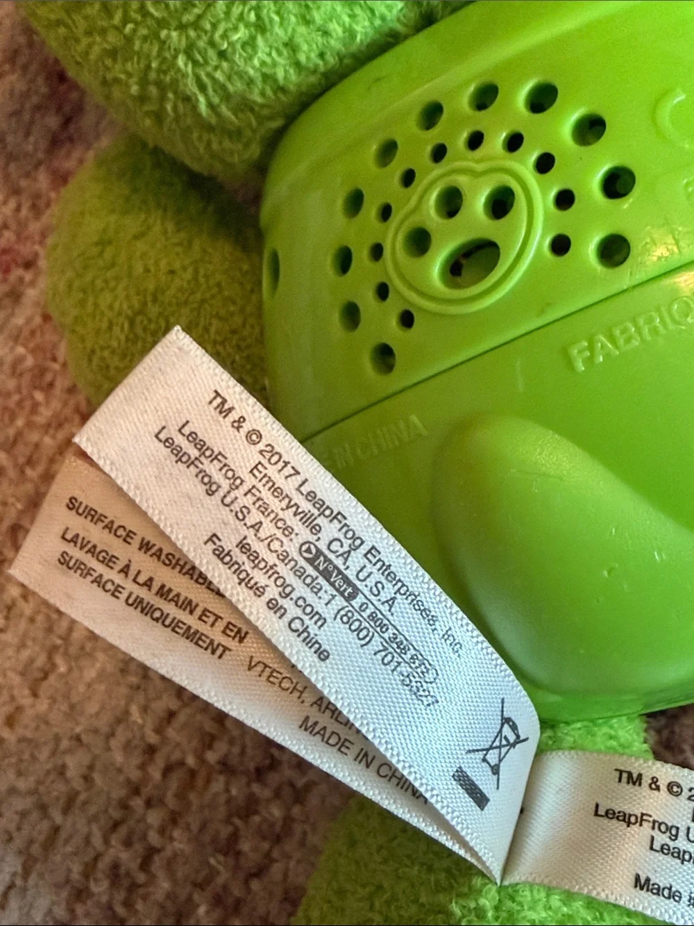 Leapfrog bright green